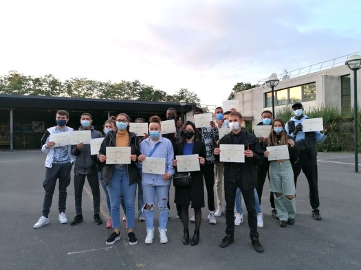 Etudiants dipômés - promotion 2021
