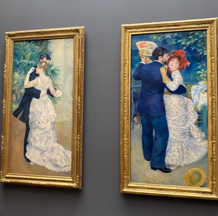 Auguste Renoir Danse à la ville Danse à la campagne