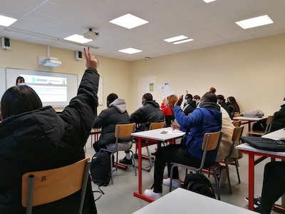 Etudiants du BTS NDRC